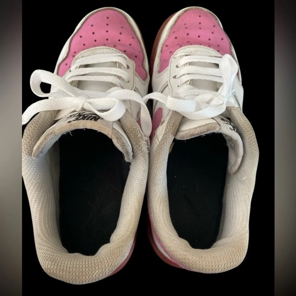 Nike Air Pink and White shoes SZ 8.5